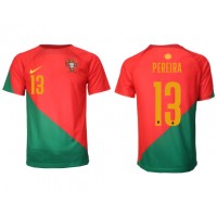 Camiseta Portugal Danilo Pereira #13 Primera Equipación Replica Mundial 2022 mangas cortas